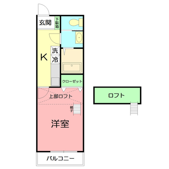 【間取り】 | アンジェリカⅡ