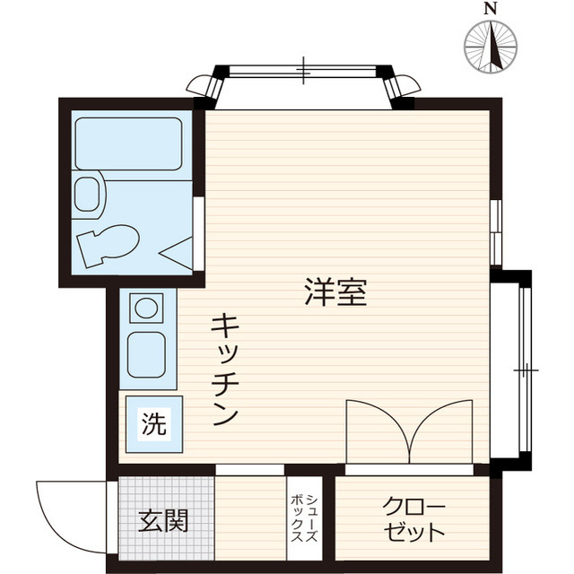 サヅカハイツの間取り