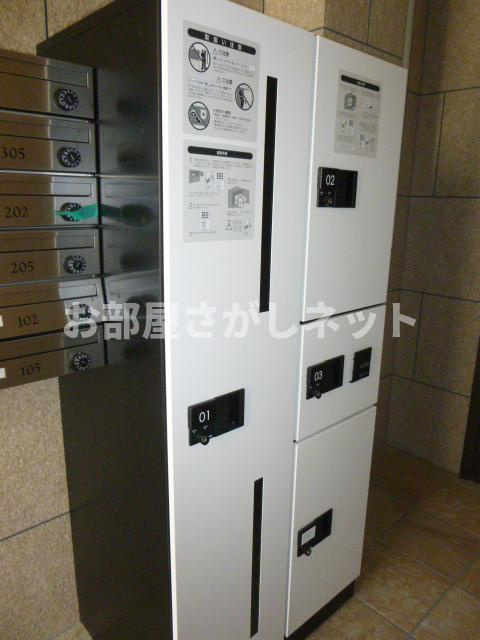 ヘリテージ椎名町　B棟【おとり物件なし】#学生・社会人にオススメ！初期費用分割払いOK！のその他共用部分|通販に便利。不在時でも受取可能な宅配ロッカー。