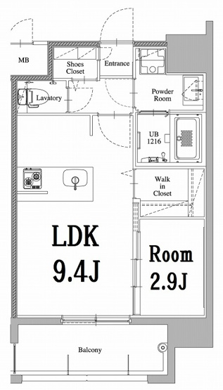 【間取り】 | エンクレスト天神LARK