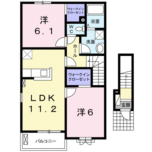 ル　ヴォン　ドゥの間取り