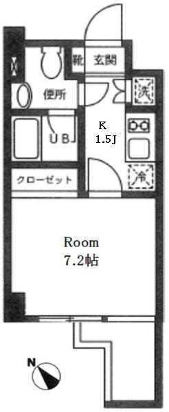 ＫＤＸレジデンス門前仲町の間取り