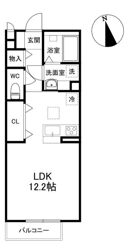 シャルマンハイムの間取り|間取り図