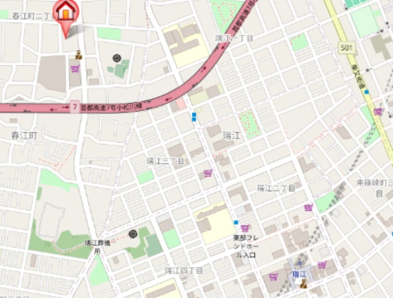 リブレリー春江Ａの地図