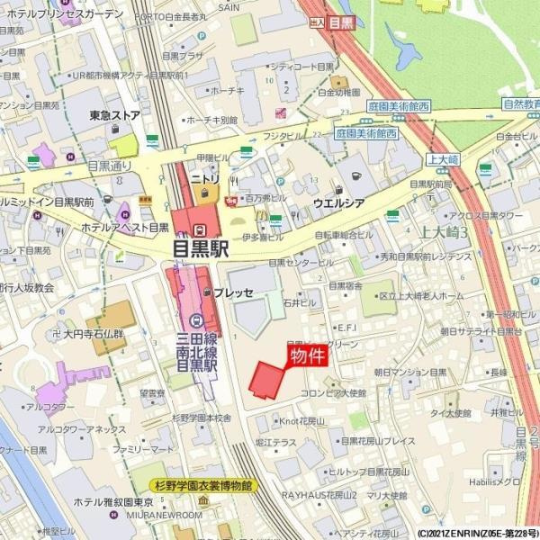 ＢｒｉｌｌｉａＴｏｗｅｒｓ目黒サウスレジデンスの地図