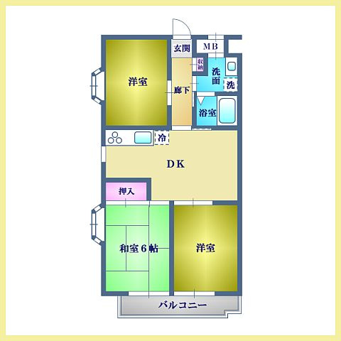 エビデンス上尾の間取り