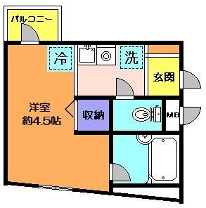リエス武蔵小山の間取り
