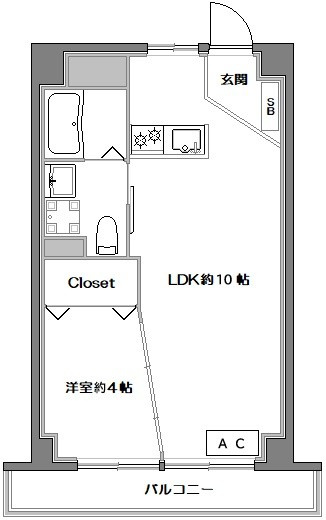 目黒ロイヤルプラザの間取り