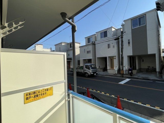 ヴィラ川口元郷のバルコニー