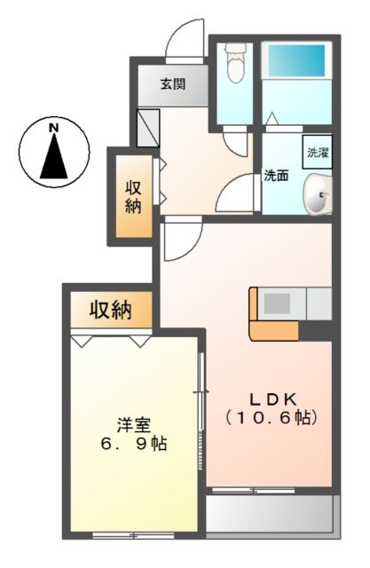 レッドラインの間取り