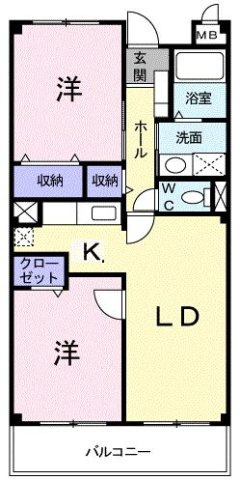 ニューマリッチ青山の間取り