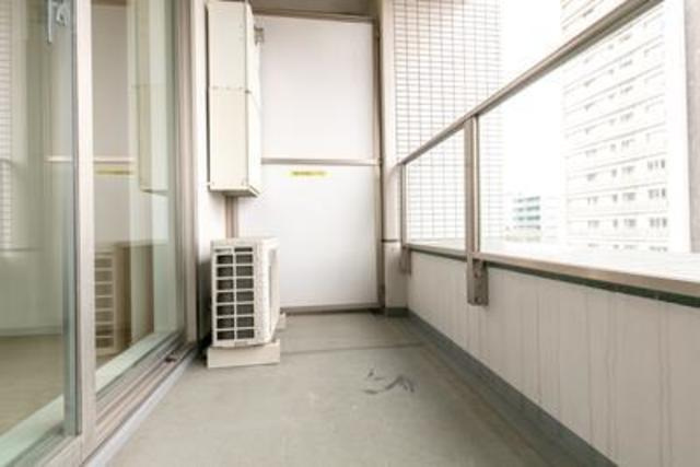白金タワーのバルコニー|※写真は同タイプ住戸です。