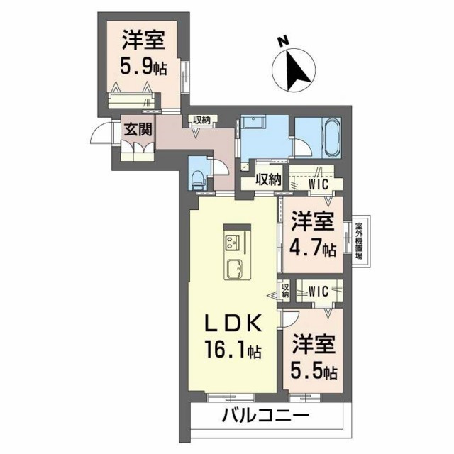 SENの間取り