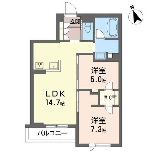 SENの間取り