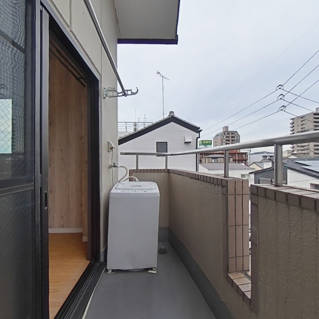 リバーサイドアリージェンスのバルコニー