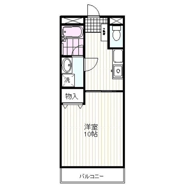 レアールシュウムの間取り