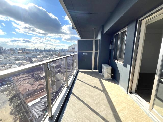 アーバンパーク淡路のバルコニー