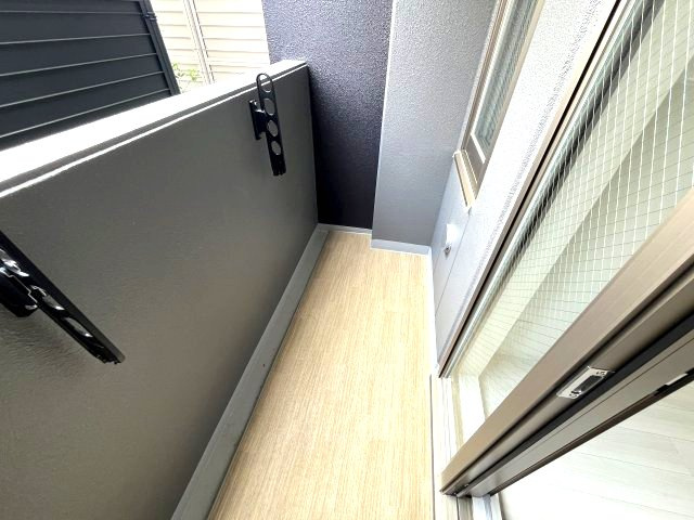 Alivis緑橋のバルコニー