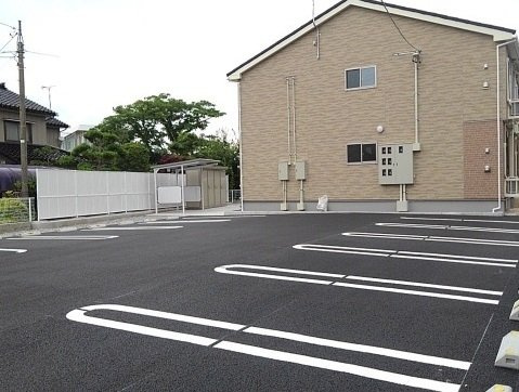 アルペジオの駐車場|駐車場に車を止められます