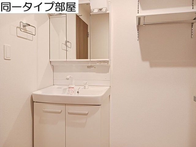 ドゥ・スペーシアⅡの洗面所|使いやすい洗面所です