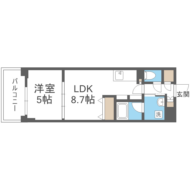 estageo関目高殿の間取り