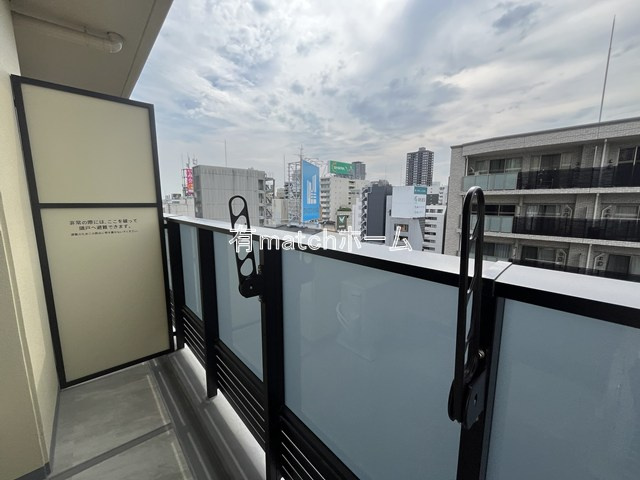 スプランディッド本町グランのバルコニー