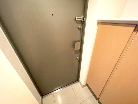 クロスレジデンス大阪新町の玄関