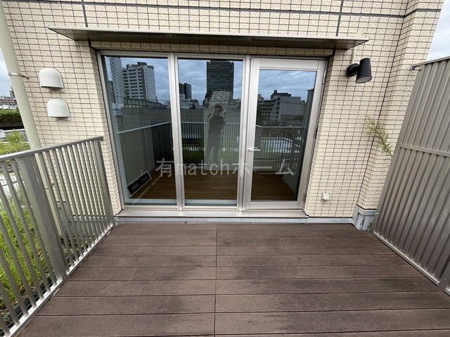 プレステージレジデンス白金長者丸のバルコニー
