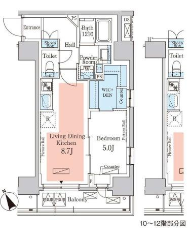 【間取り】 | パークアクシス日本橋茅場町ステーションゲート
