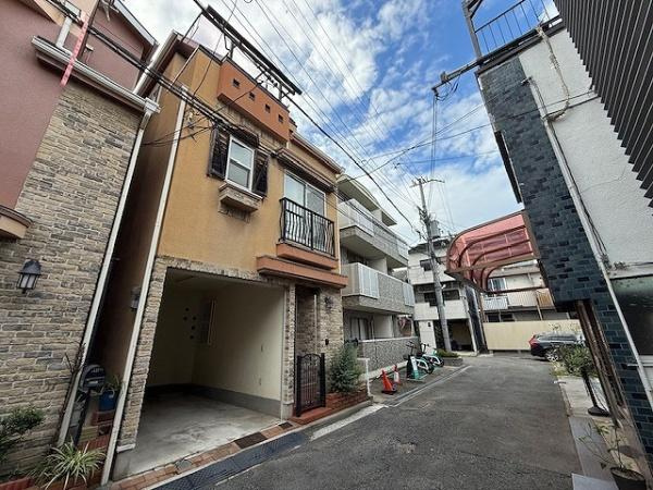 【前面道路含む現地写真】 | 大阪市城東区鴫野西1丁目　中古戸建