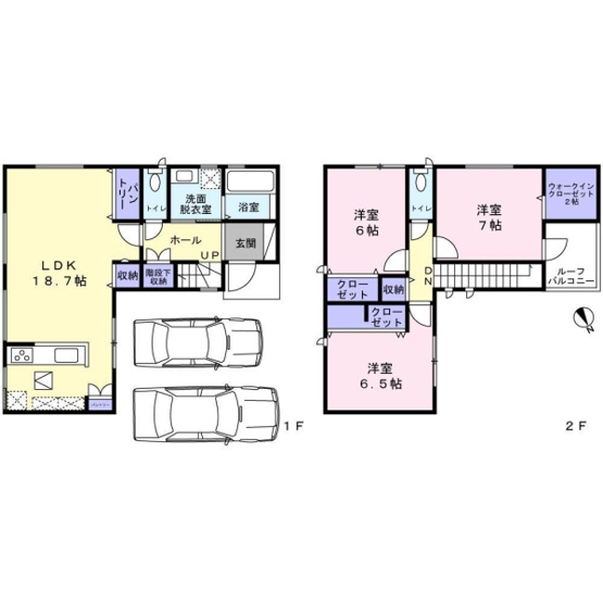 【間取り】 | アルコラカーサ渡場