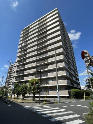 【外観】 | 【3日・4日見学可】サンライトシティ松原壱番館 | オートロック付きマンションでセキュリティ面◎