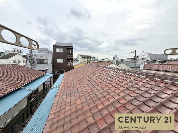 タカクラハイツのバルコニー|眺望でーす