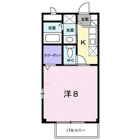 【間取り】 | アネックス　Ｆ　Ｂ