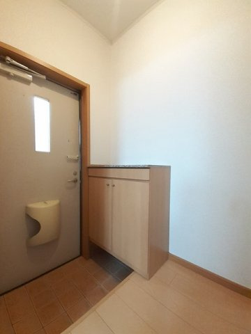 グレイシャスの玄関