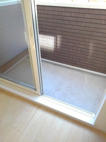 セレーノ日向Ⅲのバルコニー