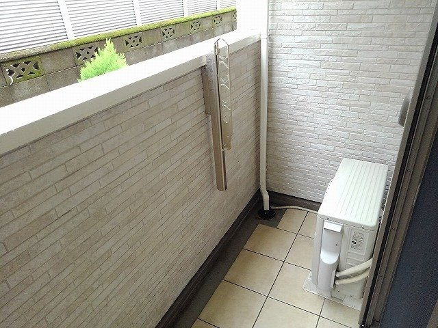 シュエットメゾンのバルコニー