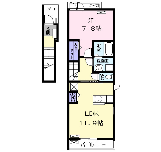ロータスの間取り