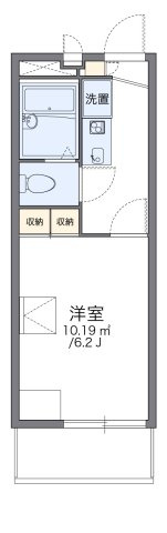 レオパレスロビンの間取り