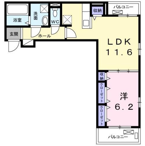 ミーティアの間取り