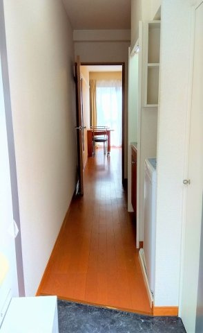 レオパレスラビーネの玄関