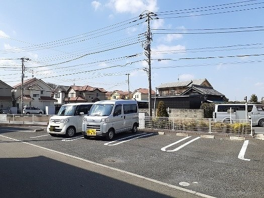 リバーサイドヴィラの駐車場
