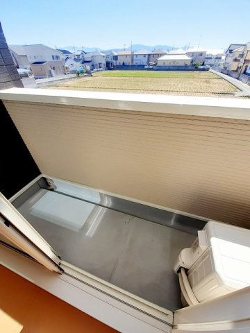 ミニヨンハウスＳＡＹＡⅡ　Ｂのバルコニー