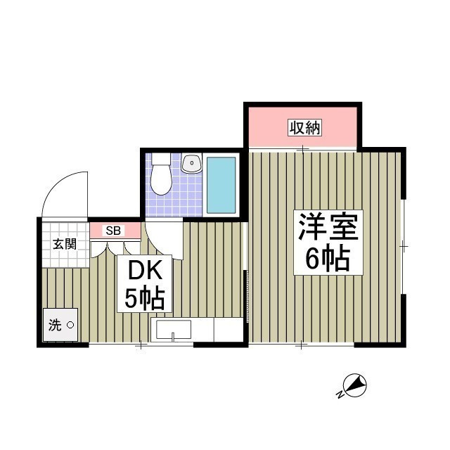 ハイツ前原の間取り