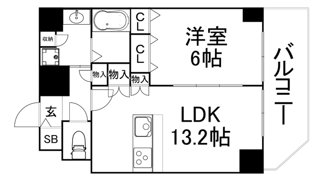【間取り】 | アドバンス大阪城レガーレ
