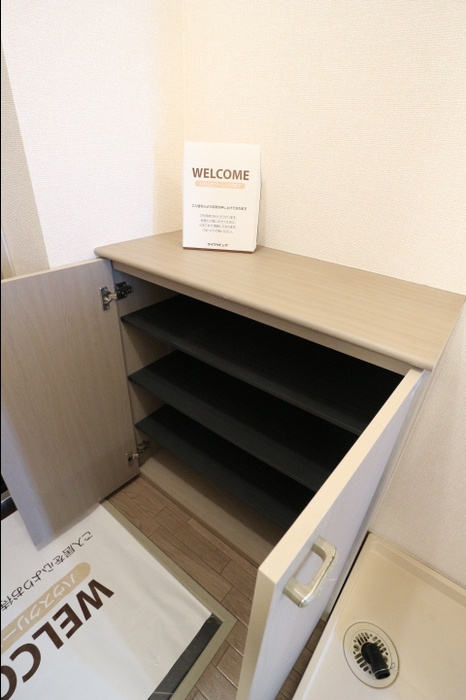 ベルデュールの玄関|シューズボックス