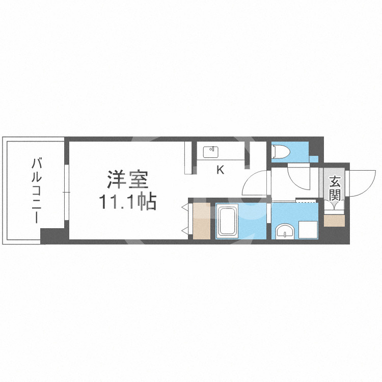 ビバーチェ鷺洲の間取り|ビバーチェ鷺洲　開放感ある間取り