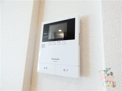 シャーメゾンプライムのセキュリティ|カメラ付インターホン