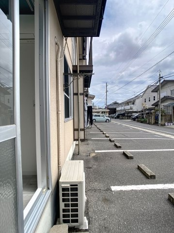 サンコーポのバルコニー