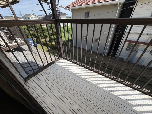 撫川戸建のバルコニー